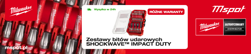 Zestawy bitów udarowych SHOCKWAVE™ IMPACT DUTY - Milwaukee - kupisz w mspot.pl