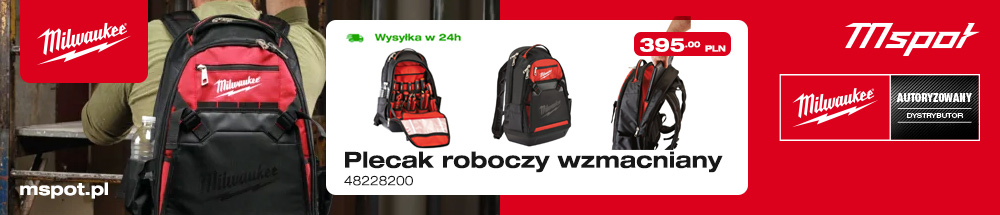 Plecak roboczy wzmacniany Milwaukee – 48228200