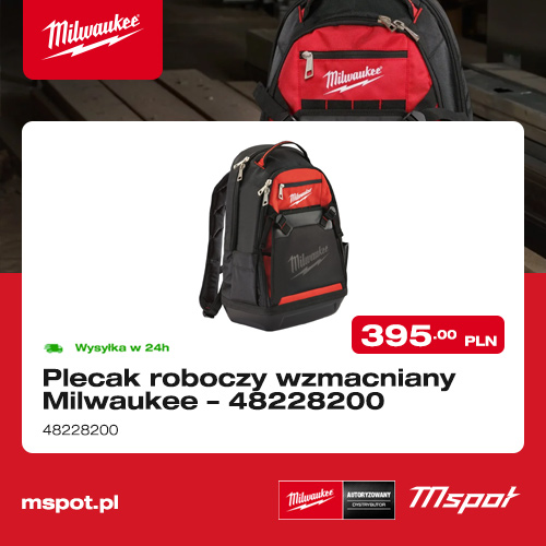 Plecak roboczy wzmacniany Milwaukee – 48228200