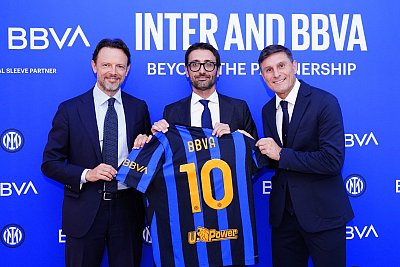 Rekordowa umowa Interu z BBVA: najdroższy rękaw w Serie A