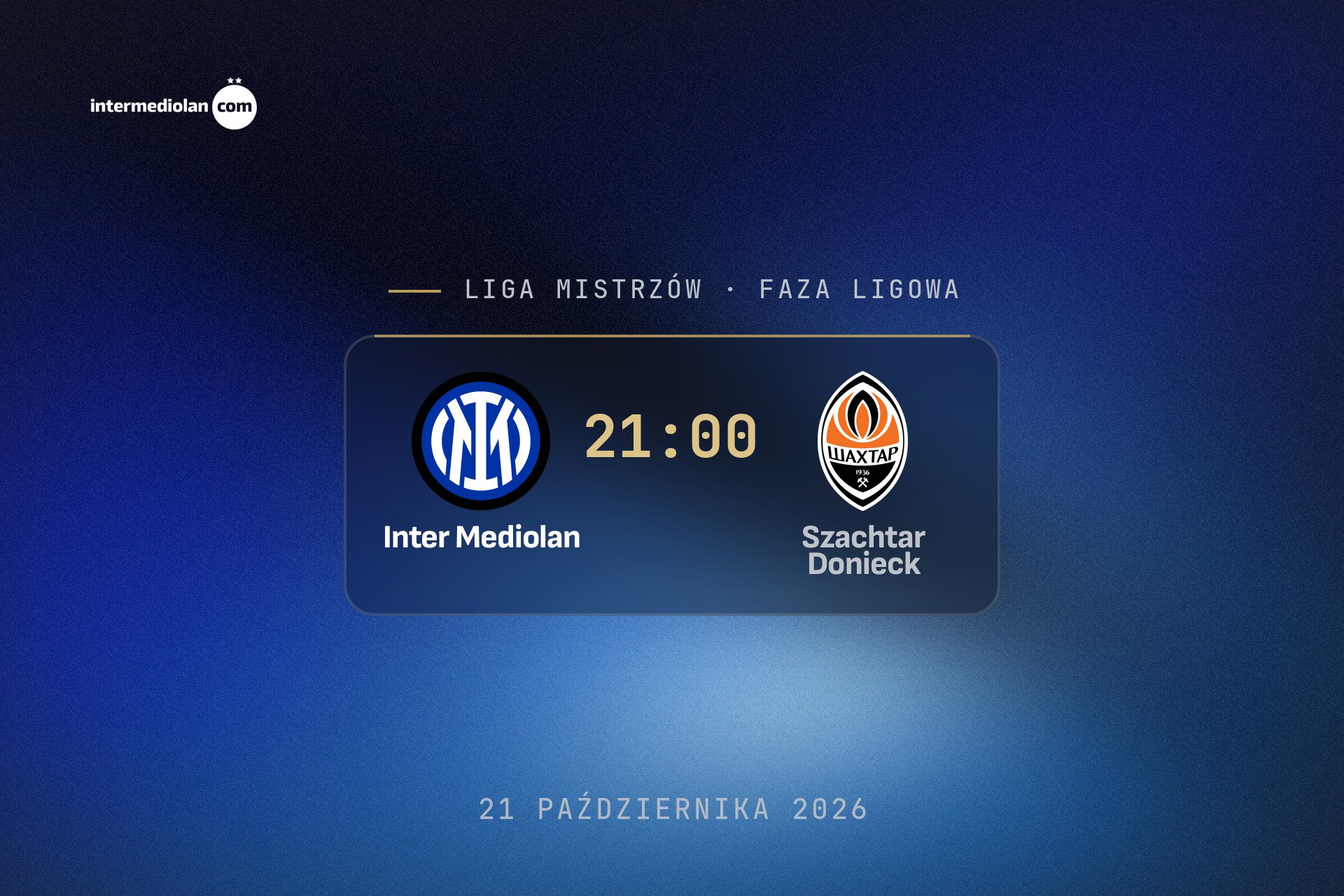 Inter – Szachtar: czas na przełamanie w LM (zapowiedź)